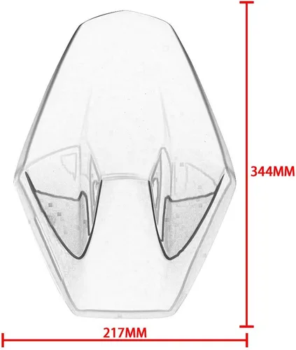 Miniatura 7 de Funda de asiento trasero de motocicleta para Z H2 ZH2 2020-2025 Z900 2017-2024 Passenger Pillion Solo Cowl Hard ABS Tail Section Fairing (negro)