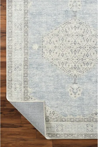 Miniatura 7 de Livabliss x Becki Owens Lila - Alfombra vintage de 5 pies 3 pulgadas x 7 pies, mezclilla (5' x 7')