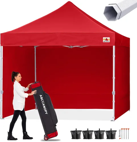 Miniatura 25 de ABCCANOPY - Tienda de campaña con dosel de primera calidad, sombra instantánea comercial, 10 x 15, serie premium, gris