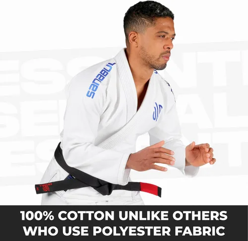 Miniatura 6 de Sanabul Essentials V.2 Ultra Light BJJ Jiu Jitsu Gi (ver guía especial de tallas)