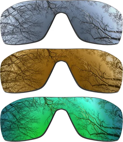 Miniatura 15 de ToughAsNails Juego de 3 lentes polarizadas de repuesto para gafas de sol Oakley Dart