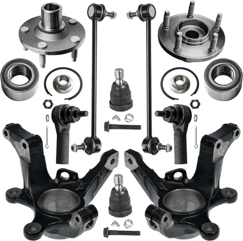 Miniatura 94 de Detroit Axle - Kit de nudillos delanteros derechos RWD para Chevrolet GMC Silverado Suburban Sierra 1500 Avalanche Tahoe Yukon Cadillac Escalade
