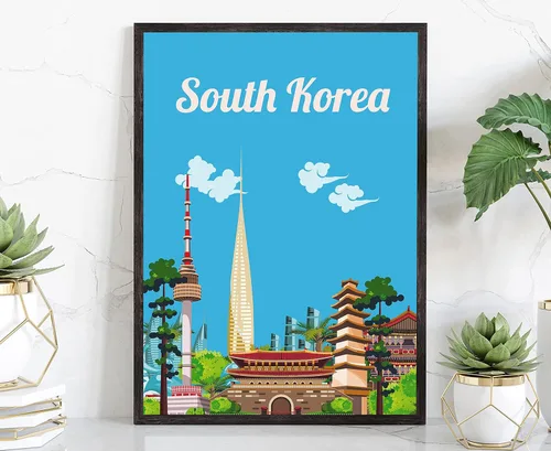 Miniatura 36 de Póster de viaje de La Habana Cuba, póster de Cuba Habana, póster de paisaje urbano y monumento de la Habana, arte de pared para el hogar, decoración