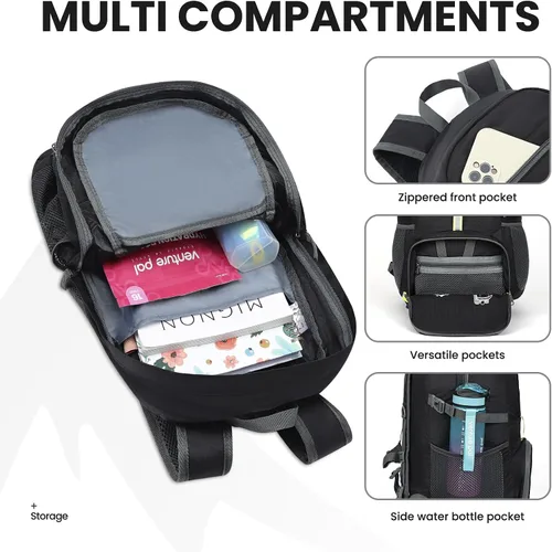 Miniatura 14 de Venture Pal 35L Ultraligero Ligero Plegable Plegable Viaje Camping Senderismo Deportes al aire libre Mochila Daypack