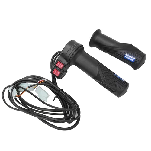 Miniatura 3 de Empuñadura de velocidad para scooter, acelerador de acelerador de mango de gas de 3 velocidades para scooter eléctrico con engranaje de avance