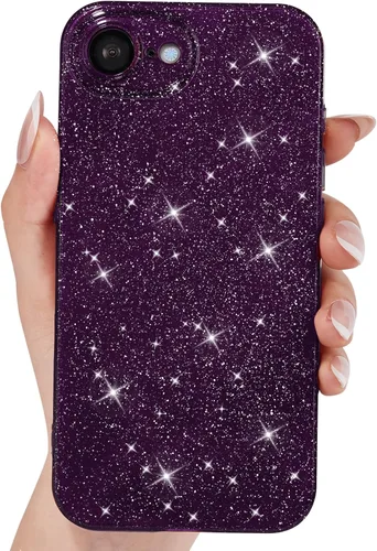 Miniatura 98 de Svanove Funda para iPhone 11 con Purpurina, Brillante Femenina Linda con Brillo Resplandeciente Reluciente Luminosa Funda de Teléfono para Mujeres