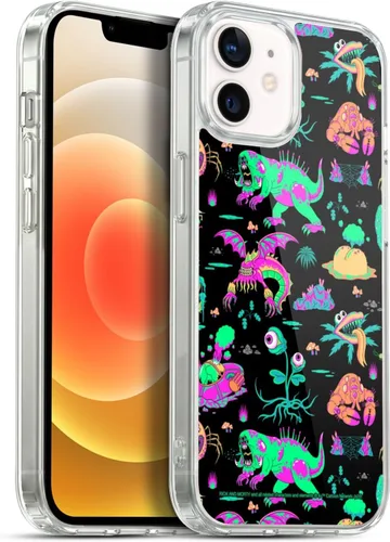 Miniatura 146 de Head Case Designs Funda de gel con licencia oficial de Rick and Morty Aliens Season 3 [protección de grado militar] compatible con Apple iPhone 12