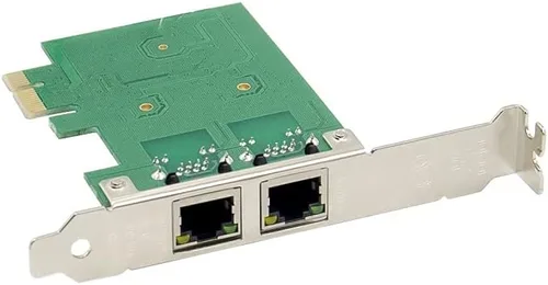 Miniatura 7 de X-MEDIA XM-NA3820 PCI-E 2 puertos Dual 10/100/1000Mbps Gigabit Ethernet PCI Express (PCIe x1) Tarjeta adaptadora de red de servidor Chipset