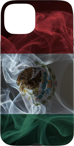 Miniatura 8 de iPhone 11 Smoky Mexico Flag - Funda de orgullo mexicano estilo humo