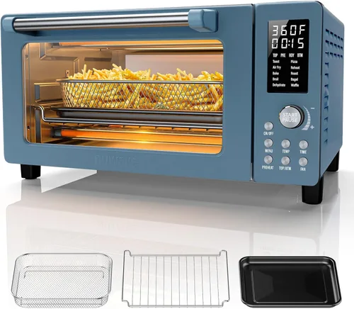 Miniatura 11 de Nuwave Bravo Pro Convección Freidora de Aire Tostador Horno Combo, 2025 Nuevo y Mejorado, 10-en-1, Controles de Temperatura 50°-450°F, Tecnología