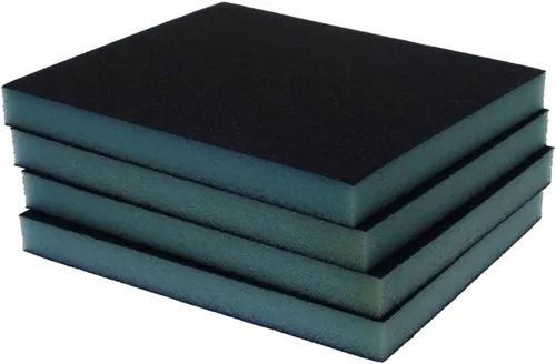 Miniatura 29 de Utoolmart 12 bloques de lijado de esponja de lijado, grano 180 húmedo, seco, lavable y reutilizable, esponja de papel de lija para muebles de 12