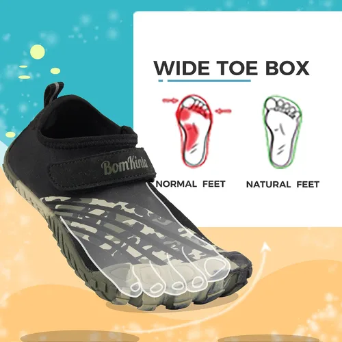 Miniatura 2 de BomKinta Zapatos de agua para niños descalzos Chicos Niñas de secado rápido Zapatillas deportivas ligeras Zapatillas deportivas