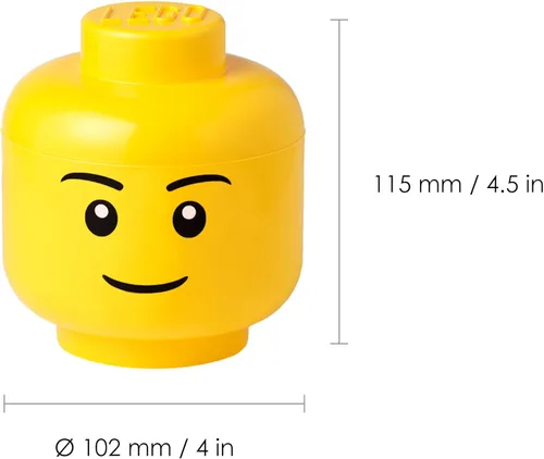Miniatura 3 de Room Copenhagen, Lego - Cabezales de almacenamiento apilables – Contenedores organizativos construibles para juguetes y accesorios para niños – 4.02
