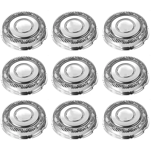 SH70 Cabezales de repuesto compatibles con afeitadoras Serie 7000, cuchillas de afeitar SH70 para cabezales de repuesto 7000, 9 cabezales de