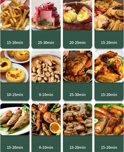 Miniatura 4 de Household 5L Electric Air Fryer Oil Free Low Fat Cooking Automatic Oil-Free Fryer French Fries Fryer