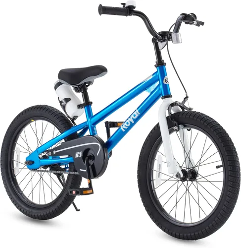 Miniatura 16 de RoyalBaby Freestyle Kids Bike 12 14 16 Inch with Training Wheels, 18 Inch with Kickstand, Bicycle for Ages 3-10 Years Boys Girls