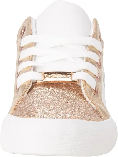Miniatura 4 de bebe Zapatos para niñas Zapatos deportivos Tenis casuales con purpurina para niñas (11-4 niños pequeñosniños grandes)