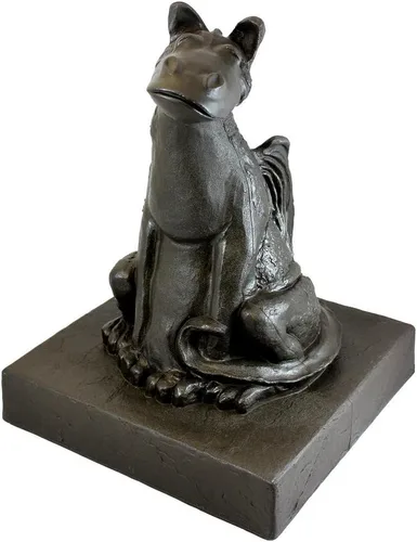 Miniatura 19 de Emsco Group 92246 Estatua de niño soñando despierto – Aspecto natural – Hecha de resina – Ligera – 40 cm de altura para jardín, BRONCE