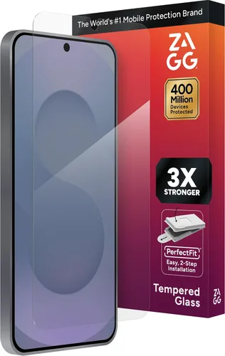 Miniatura 18 de ZAGG Glass+ - Protector de pantalla para Samsung Galaxy Z Flip7 (solo pantalla frontal), 3 veces más fuerte, resistente a los arañazos, resistente a
