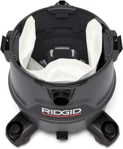 Miniatura 5 de RIDGID 62723 Rojo RT1600 Aspiradora húmeda/seca de 16 galones, gris oscuro y rojo