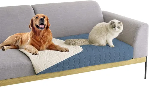 Miniatura 33 de Tcksstex - Funda impermeable y antideslizante para cama de perro, manta para mascotas, sofá, colchón protector para incontinencia de coche, funda