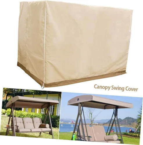 Miniatura 3 de Cubierta impermeable para silla de patio, cubierta protectora para columpio al aire libre, fácil de limpiar, columpio de jardín c