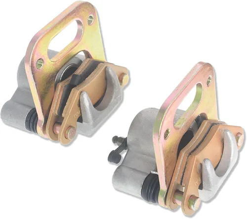 Miniatura 8 de Pinza de freno delantera izquierda derecha con pastillas de repuesto para Polaris 400L Big Boss 350L 400L 500 Diesel Magnum Sportsman Trail Boss