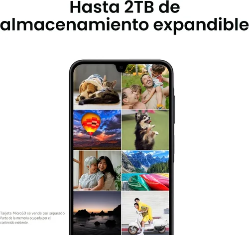 Miniatura 6 de Samsung Teléfono inteligente Galaxy A17 5G, 128 GB, AMOLED grande, cámara de alta resolución, diseño duradero, carga súper rápida, almacenamiento