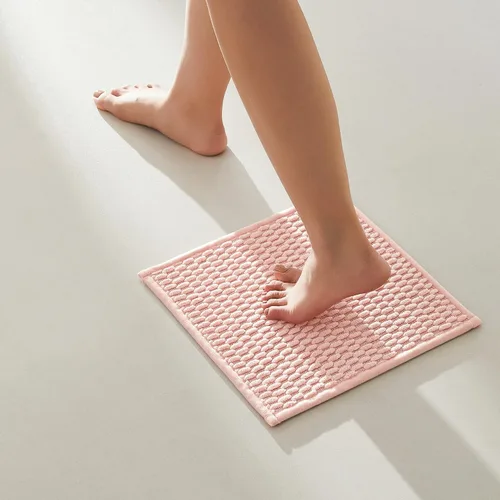 Miniatura 123 de TYUU Alfombras de Baño Antideslizantes Lavables, Tapete de Baño Súper Absorbente Delgado de Pila Baja para Secar Rápido, Alfombra de Baño Pequeña