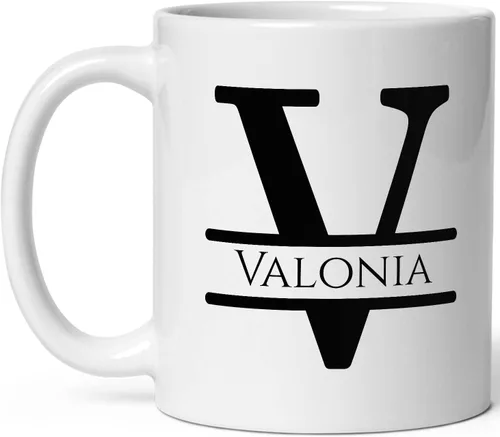 Miniatura 11 de Taza de café personalizada con monograma, letra inicial A personalizada para mujeres, hombres, niñas, niños, papás, mamás amigos, taza de café