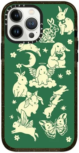 Miniatura 220 de Funda Impact de CASETiFY para iPhone 13 Pro Max con Magsafe - Estuche Claro Cuento de Invierno - Claro Negro Estuche transparente Winter Tale