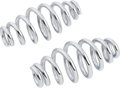 Miniatura 7 de TCT-MOTORPARTS 2 "Chrome Scissor Torsion Solo Seat Springs para Harley Motocicleta Sportster XL Chopper Bobber Custom