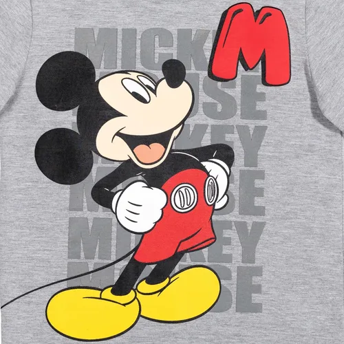 Miniatura 6 de Disney- Camisa de manga corta y pantalones cortos de malla de Mickey Mouse