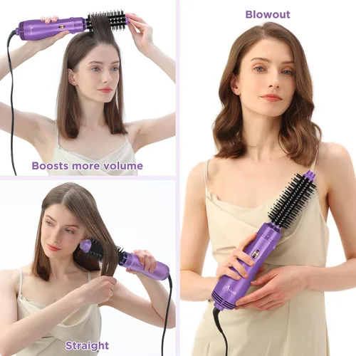 Miniatura 7 de Cepillo de Aire Caliente, Aima Beauty Salon Secador de Cabello y Voluminizador de Un Solo Paso, Cepillo Secador de Cabello 4 en 1, Herramientas