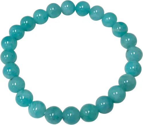 Miniatura 392 de Gem Avenue Handmade Round Bead Stretch Bracelet Unisex Natural Stone Beaded Jewelry for Men & Women, Elastic Wristband for Daily Wear