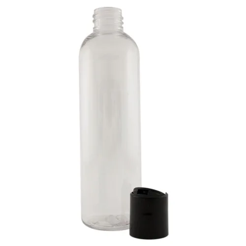Miniatura 7 de Botella de plástico transparente de 8 fl oz con tapa dispensadora (individual)