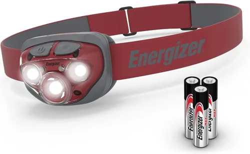 ENERGIZER Linterna frontal LED PRO, resistente al agua IPX4 para campamento, al aire libre, corte de energía de emergencia (pilas incluidas)