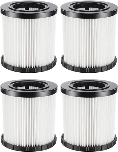 Miniatura 8 de 2 filtros de repuesto HEPA DCV5801H para aspiradora DeWalt DCV580H y DCV581H en húmedo/seco, lavable y reutilizable