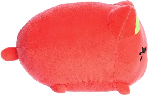 Miniatura 3 de Aurora® Encantador Tasty Peach® Guayaba Meowchi - Animal de peluche - Diseño brillante y colorido - Peluche Showpiece - Naranja 7 pulgadas