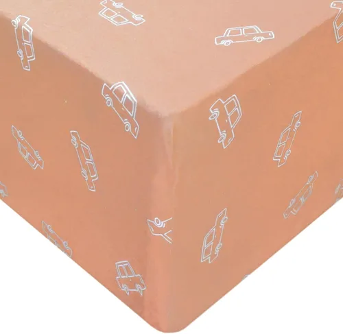 Miniatura 85 de Copper Pearl Sábanas de punto prémium para cuna de bebé para colchones estándar, transpirables y suaves, trucha