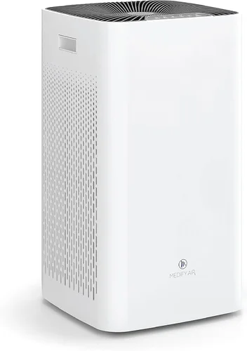 Miniatura 8 de Purificador de aire Medify MA-40 con filtro True HEPA H13 Cobertura de 167 metros cuadrados en 1 hora para humo, incendios forestales, olores