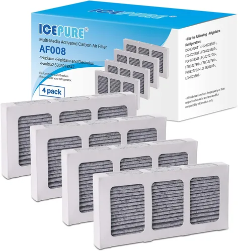 Miniatura 8 de ICEPURE Filtro de aire de repuesto para refrigerador Pureair Ultra 2, Pure Air Ultra 2, Pureair Ultra ii, Electrolux 242047805 5303918847 PAULTRA2