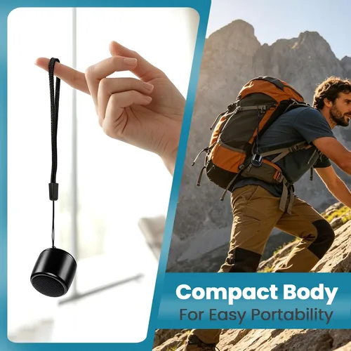 Miniatura 6 de El mejor mini altavoz Bluetooth portátil con sonido HD y graves I Los altavoces inalámbricos Bluetooth más pequeños para teléfono/PC/tableta I foto
