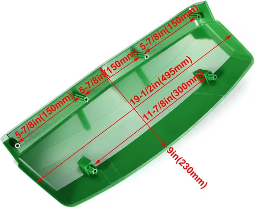 Miniatura 6 de Kojem Nariz superior del capó compatible con John Deere 670 770 790 870 970 990 1070 3005 4005 Reemplazo de tractor utilitario compacto