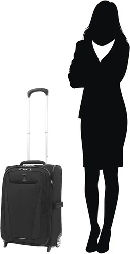 Miniatura 9 de Travelpro Luggage Maxlite 5 Juego de 2 piezas Bolsa suave y Rollaboard de 22 pulgadas, Negro