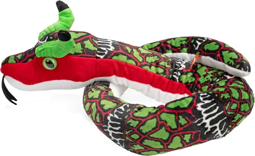 Miniatura 3 de Wild Republic - Peluche de serpiente de peluche, regalo para niños, Hueso de dragón, 54