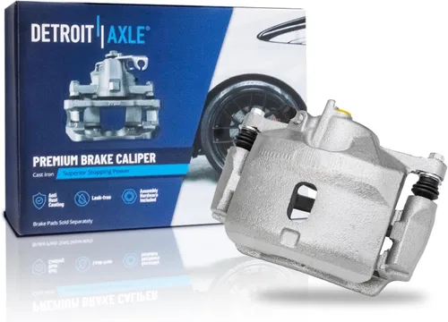 Miniatura 9 de Detroit Axle - 4 pinzas de freno para Honda Element 2003-2011 Pinzas de freno de disco con soportes 2004 2005 2006 2007 2008 2009 2010 reemplazo
