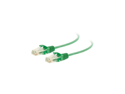 Miniatura 118 de C2G/Cables to Go 27872 Cable de red Ethernet cruzado Cat6 sin blindaje (UTP) sin enganche, amarillo (2,13 metros/7 pies)