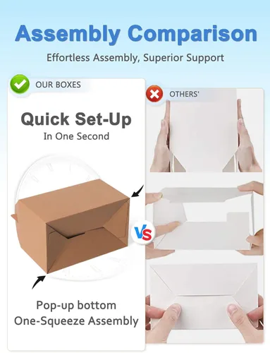 Miniatura 2 de 12 Piezas Cajas Pequeñas de Dulces para Fiestas, Bolsas de Regalo de Dulces, Galletas y Golosinas de 6 Pulgadas, Caja Triangular para Fiesta