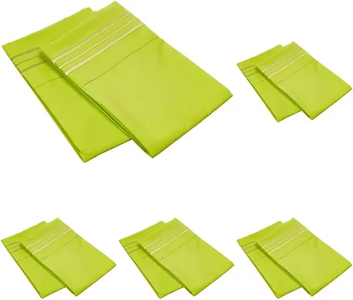 Miniatura 19 de Elegant Comfort Juego de sábanas de 4 piezas de calidad egipcia de 1500 hilos, ultra suave, resistente a las arrugas, la decoloración y las manchas